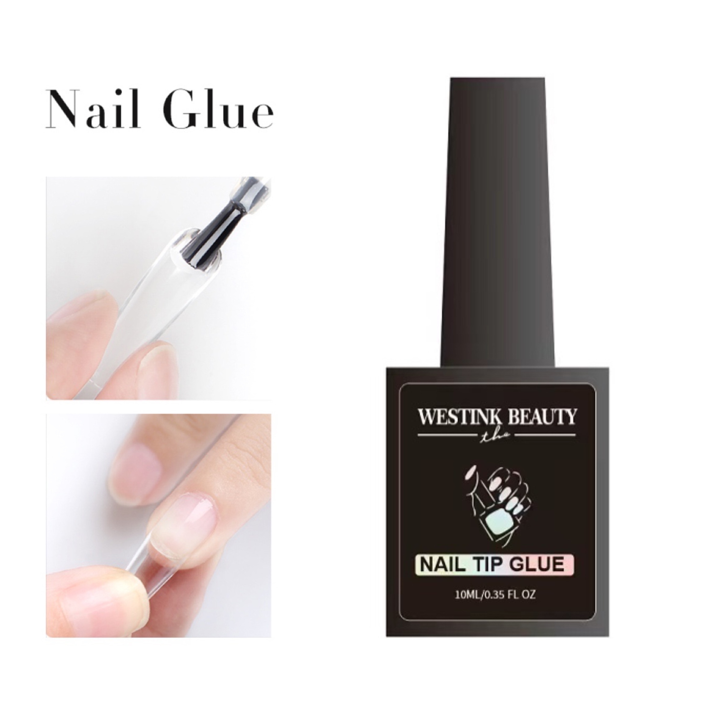 OEM ODM Nail Liquid Tip Acrylic Nail Tips UV Glue Nails Press on for Extension Gel Design Supplies for Professionals