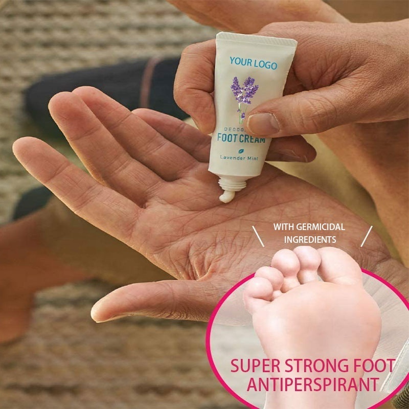 Offered Free Sample Herbal Deodorant Foot Cream With Antibac & Antifungal Removes Foot Odour For Men Women