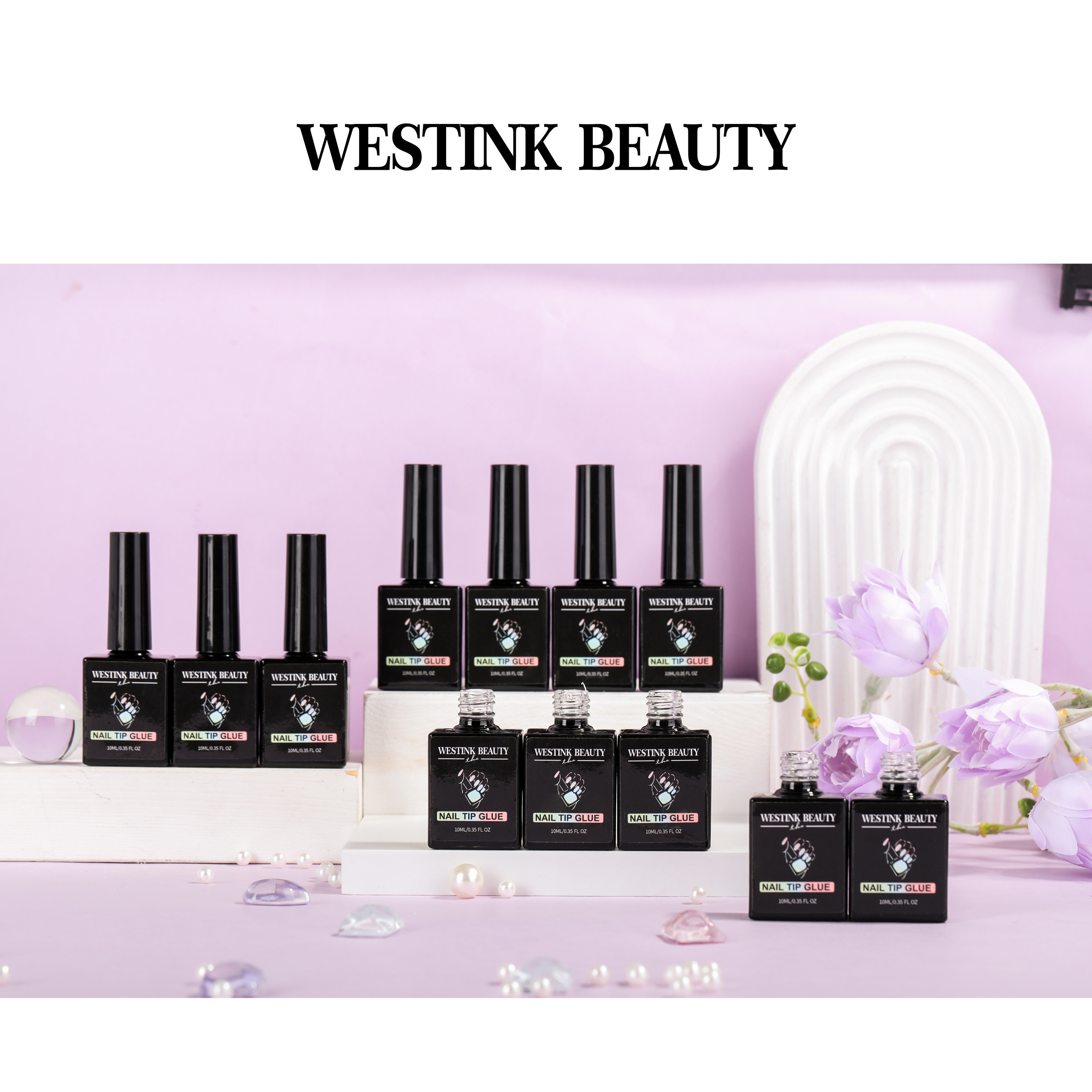 westink beauty hot  sale Nail Tips Glue Gel 15ml Multifunction Easy Widely Used Nail tip gel