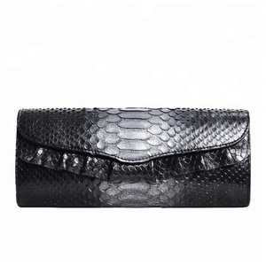 Luxury Leather Clutch Bag Women snake skin Ruffles Evening Bags Genuine Leather Brand Name Handbags Sell Designer Purse lady