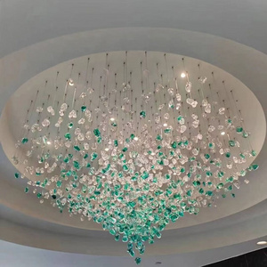 Hot Sale New Design Hotel Lobby hallway luxury crystal ceiling chandeliers