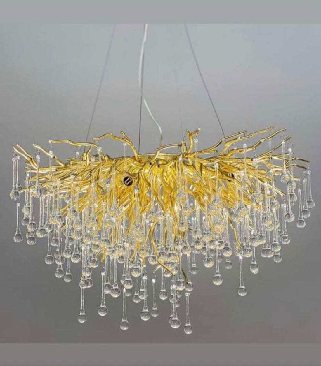 Modern Pendant Ceiling Lamps Luxury Hanging Fixture Crystal Chandelier Lights for Living Room