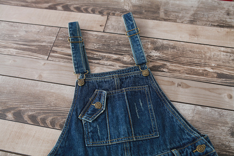 YSMARKET Brand Jeans Women Jumpsuit Denim Romper Overalls Casual Long Trousers Vaqueros Basic Denim Pants Wide Leg Romper Female