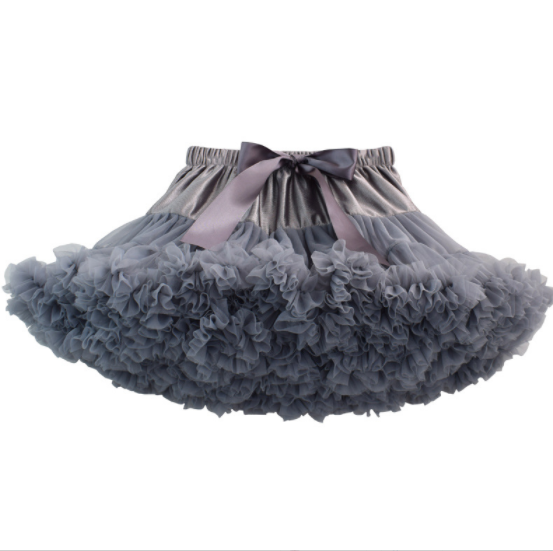 Ballerina Pettiskirt Layer Fluffy Children Ballet Skirts For Party Dance Princess Girl Tulle Miniskirt New Baby Girls Tutu Skirt