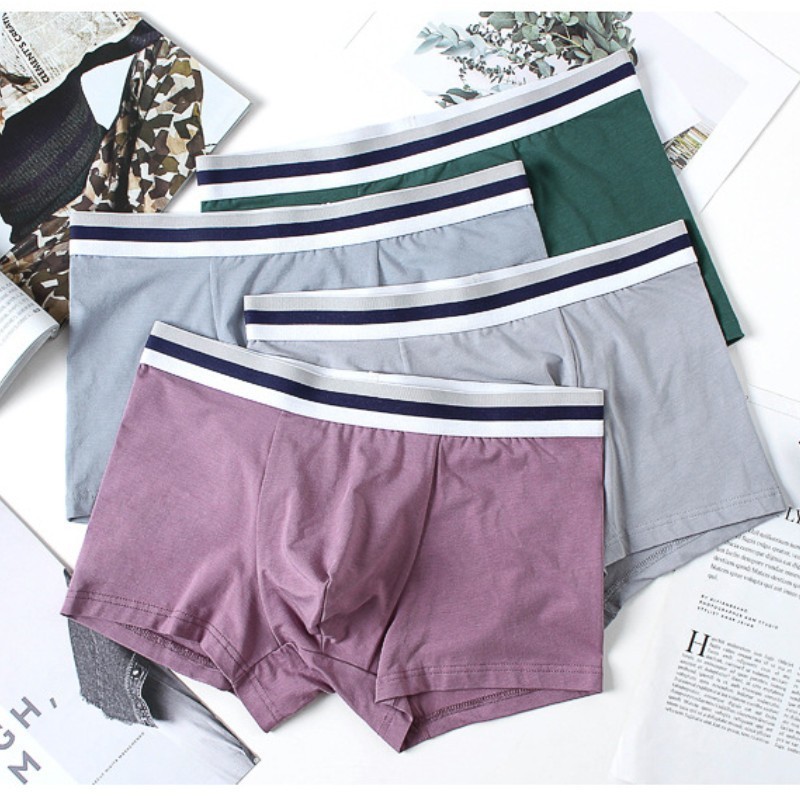 YSMARKET 20 Styles Hot  Sexy Underwear Men Boxers and Briefs High quality Cotton Shorts Male Panties E9923