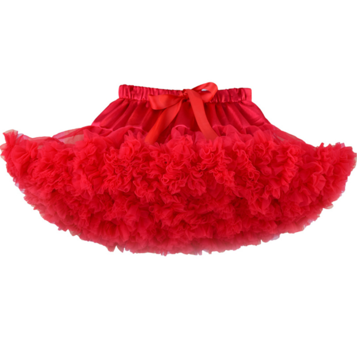 Ballerina Pettiskirt Layer Fluffy Children Ballet Skirts For Party Dance Princess Girl Tulle Miniskirt New Baby Girls Tutu Skirt