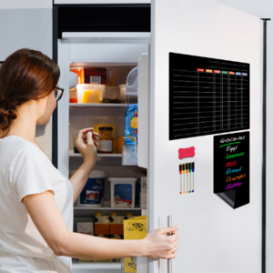 Daily Lock Magnetic Refrigerator Stickers Memo Magnetic Message Boards Soft Magnetic Writing Boards Soft Magnetic Billboards