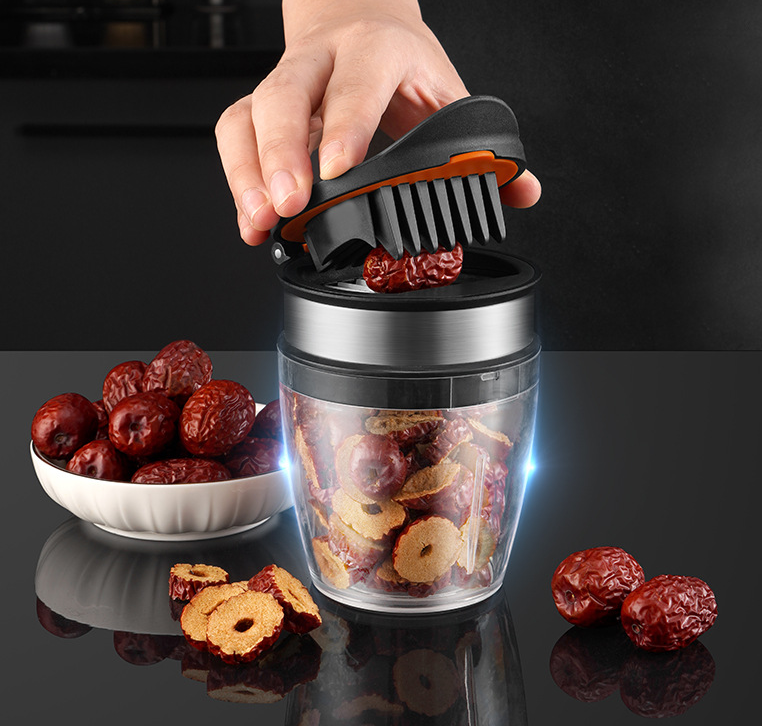 Newest Product style Hot Selling High Quality Kitchen Utensil Kitchen Accessories Egg Red Dates Strawberry  Cup Slicer