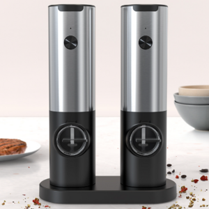 Electric Grinder/Gravity Sensing Pepper Grinder Grinding Salt and Pepper Pepper Seasoning Bottle Electric Grinder