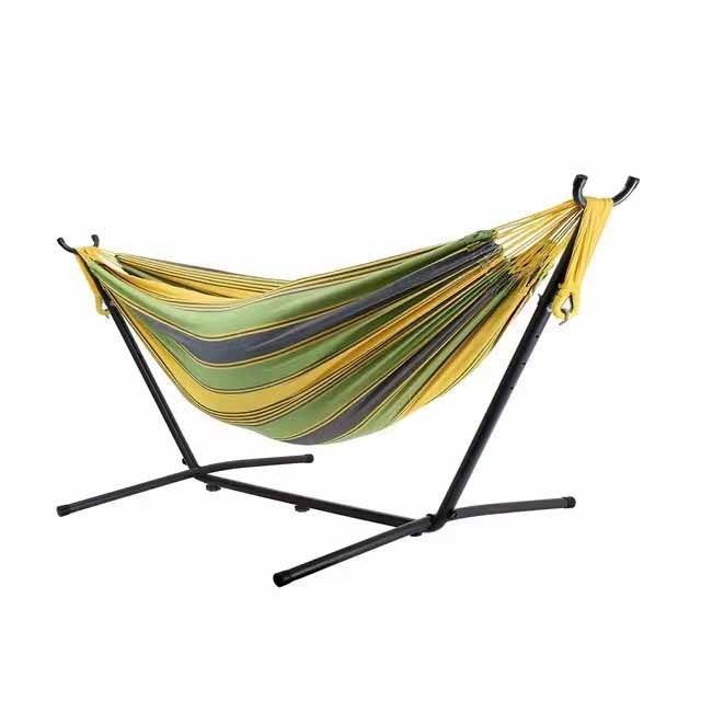 Double Hammock  Stand  with hammock folding hammock stand