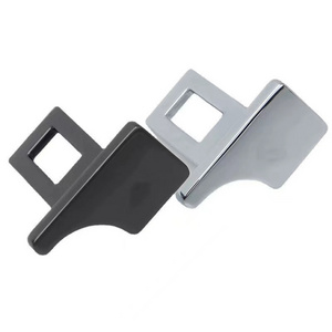 Hidden Car Seat Safety Belt Buckle Clip Metal Insert Card Auto Interior Seat Buckles Alert Silencer Seatbelt Accessories