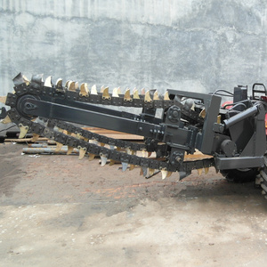 High quality Crawler Diesel engine 30-120hp 50-500m/h rock saw chainsaw trencher