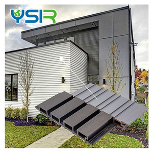 Siding Co-extrusion External Cladding Outdoor wood Plastic Composite Decoration  Cladding Exterior  Wpc Wall Panels