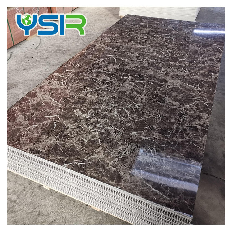 Low Price Marble Pvc Sheet/pvc Foam Board For Interior Decoration  pvc black marble wall panel