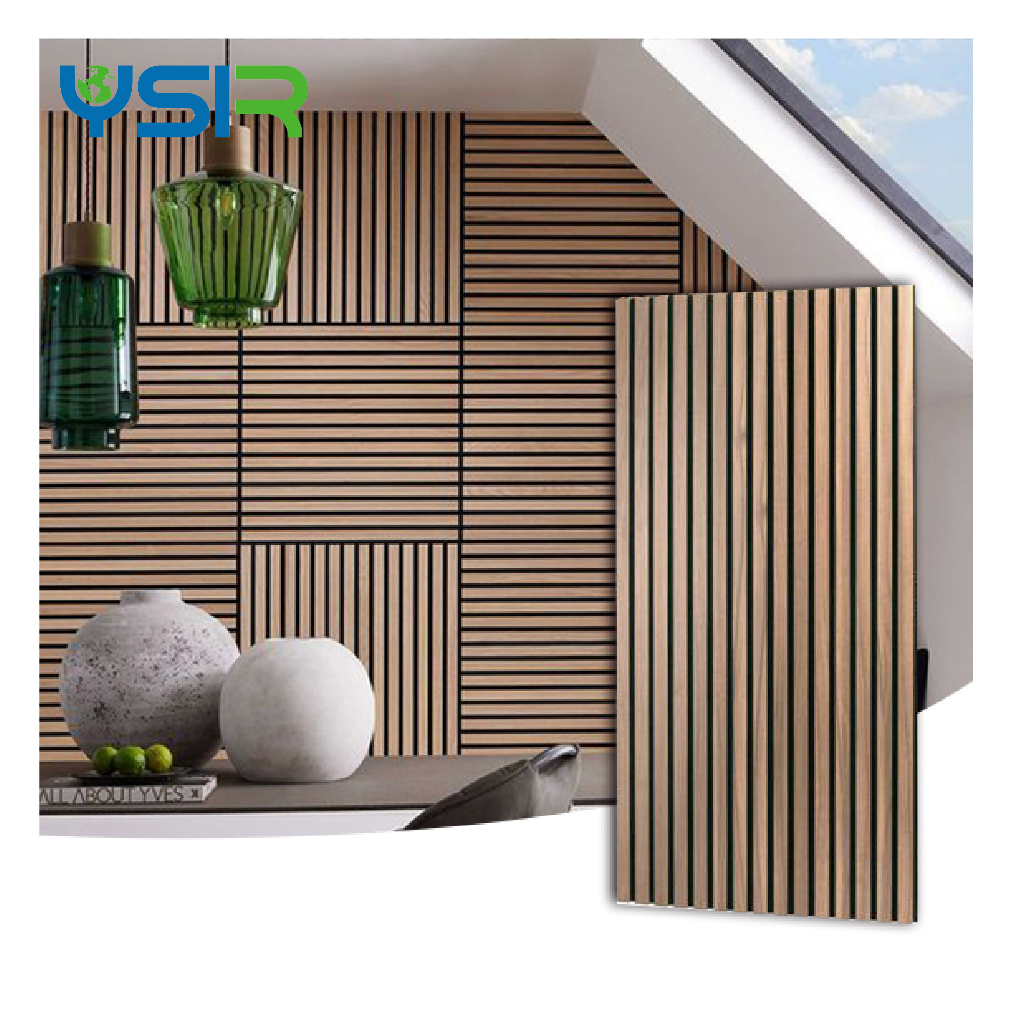 600*21mm acoustic panels sound proof padding wall architectural interior decoration