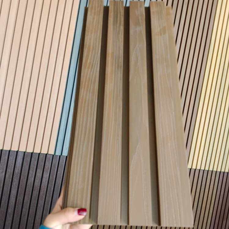 Siding Co-extrusion External Cladding Outdoor wood Plastic Composite Decoration  Cladding Exterior  Wpc Wall Panels