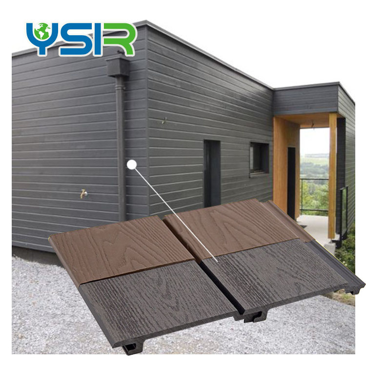 Outdoor waterproof wpc wall clad  outdoor decorative wall cladding panel wall exterior cladding