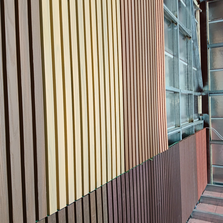 Siding Co-extrusion External Cladding Outdoor wood Plastic Composite Decoration  Cladding Exterior  Wpc Wall Panels