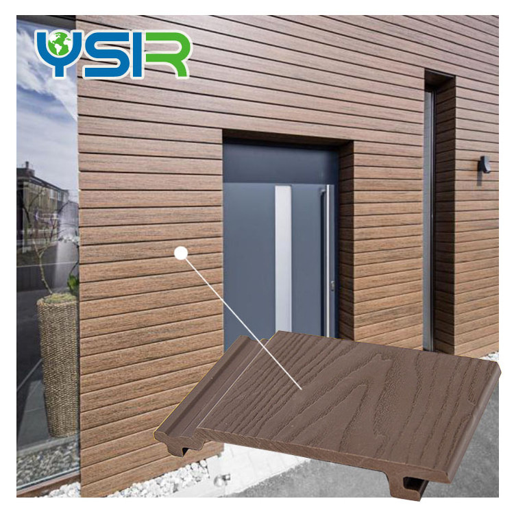 Outdoor waterproof wpc wall clad  outdoor decorative wall cladding panel wall exterior cladding