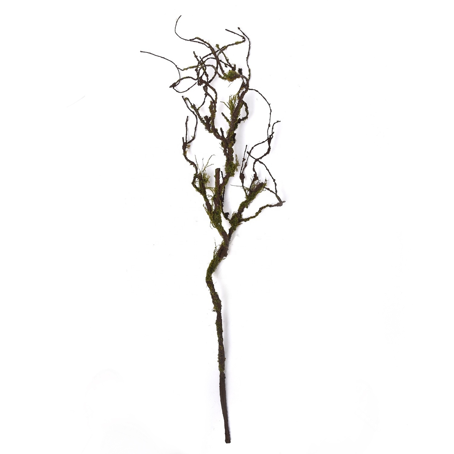 Lifelike Dry Curly Branches Bendable Iron Wires Artificial Twigs Plant Stub Stem Sticks Vintage Vines DIY Greenery Craft