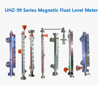 UHZ Side-Mounted Mechanical Magnetic Float Level Indicator with Transmitter