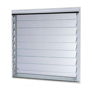 Interior waterproof tempered glass aluminum metal frame inside shutters windows  louver windows with accessories