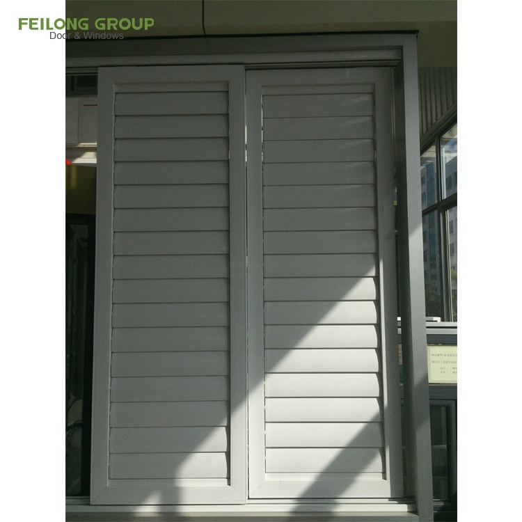 Metal louver door aluminum louver door