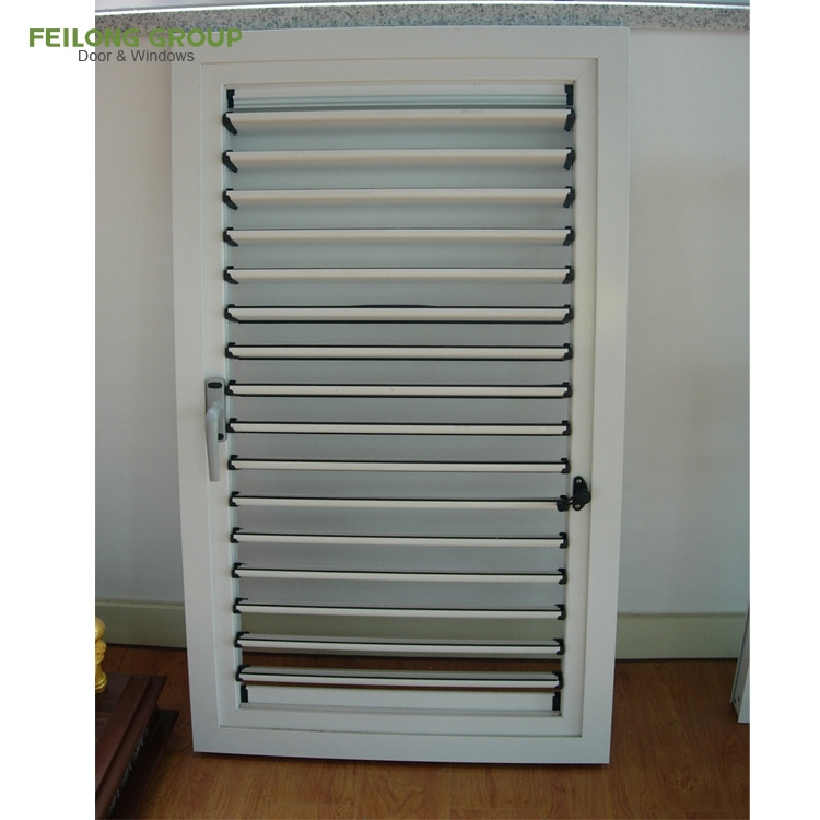 Metal louver door aluminum louver door