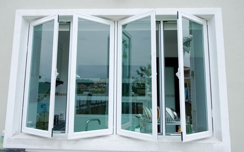 Aluminium door and windows black color finish tilt and turn aluminium casement window for home design