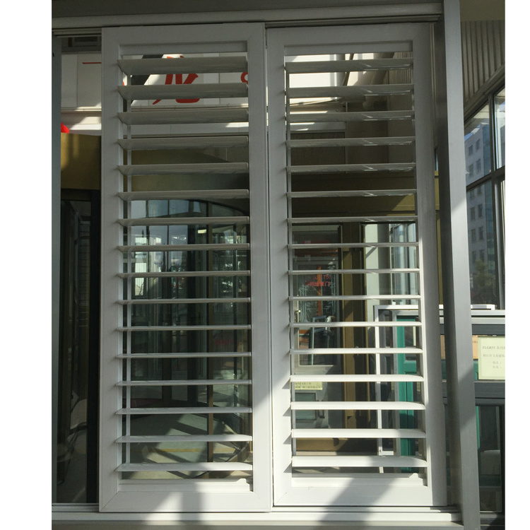 Most Popular australian standard aluminum glass louvre windows interior waterproof shutters window for commercial