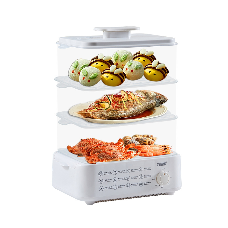 Hot Sale Dumplings Veggies Electric Steamer Cabinet Electric Steamer For Multi Dish