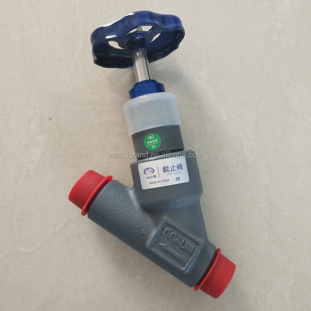 Pipeline valve welding angle vale stop valve refrigeration valves