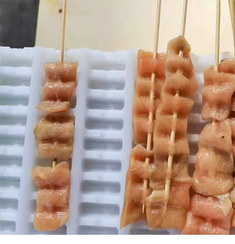 Automatic BBQ Meat Skewer Machine