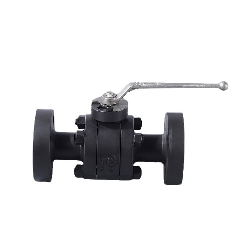 forged steel A105N ANSI1500lbs  high temperature 540 degree  dn25 manual metal seal  floating ball valve