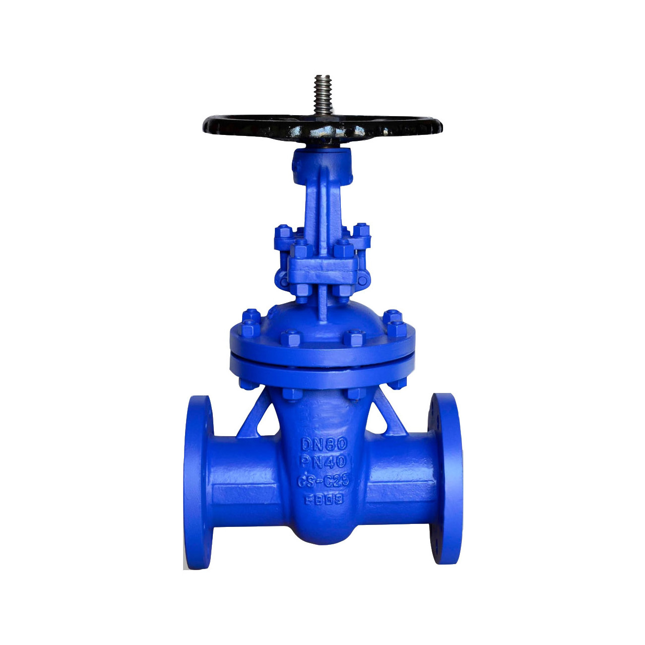 ANSI150 carbon steel WCB DN250 OS&Y flange gate valve