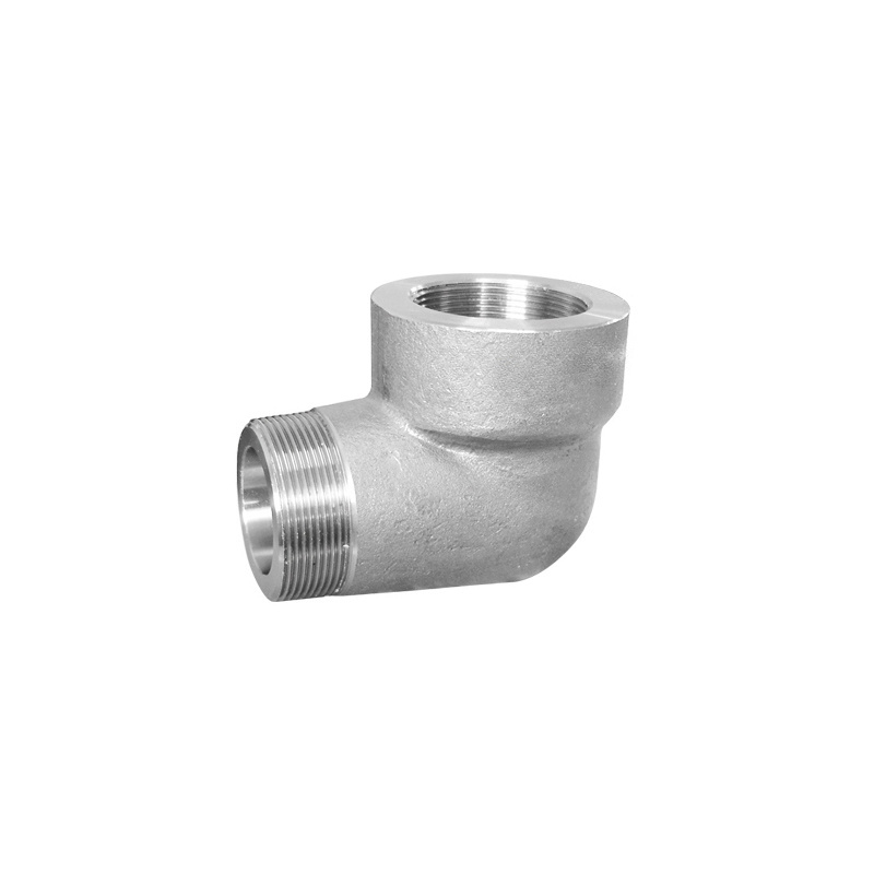 forged steel ASTM A105 ANSI B16.11 3000 6000 9000 SW NPT female threaded 90 45 degree ELBOW