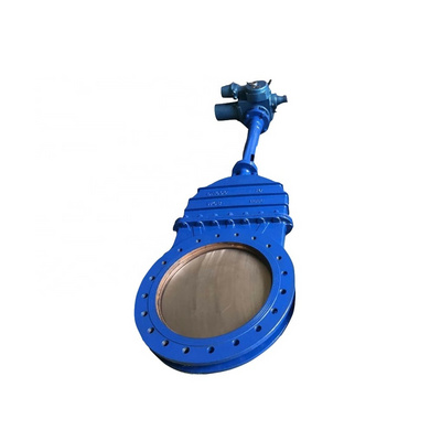 PN10 DN600 carbon steel WCB knife gate valve