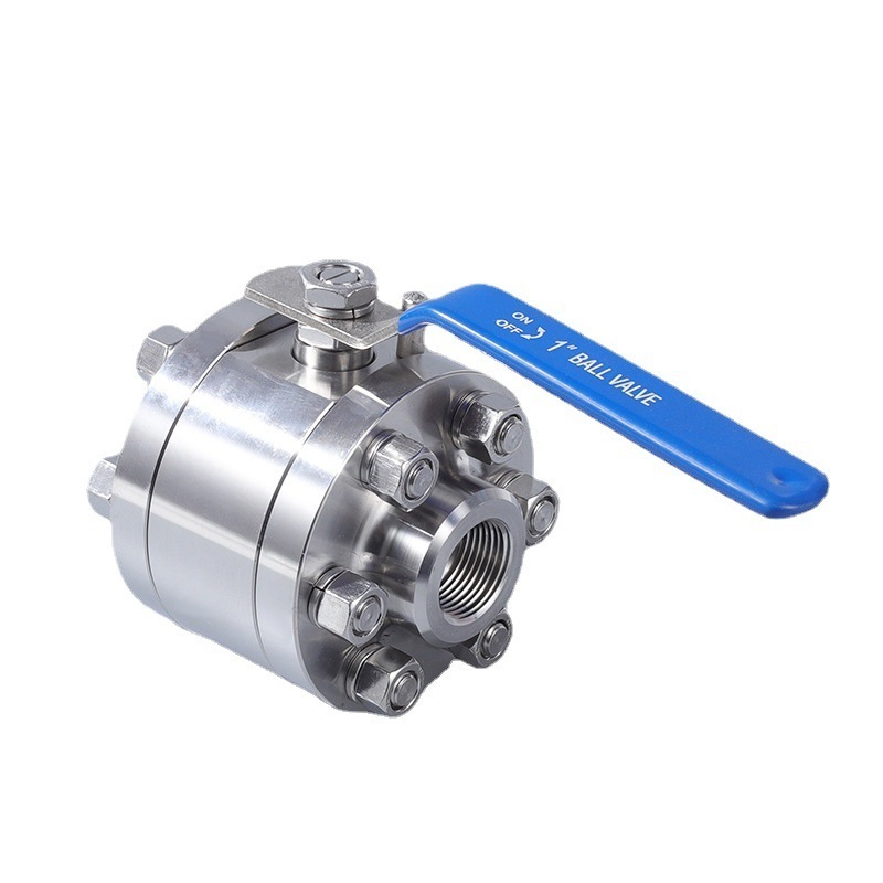 forged steel A105N ANSI1500lbs  high temperature 540 degree  dn25 manual metal seal  floating ball valve