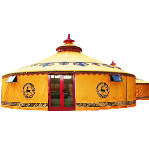 Hot Selling  Mongolian Made In China Waterproof  For Living Ger Camping  Yurt Tents