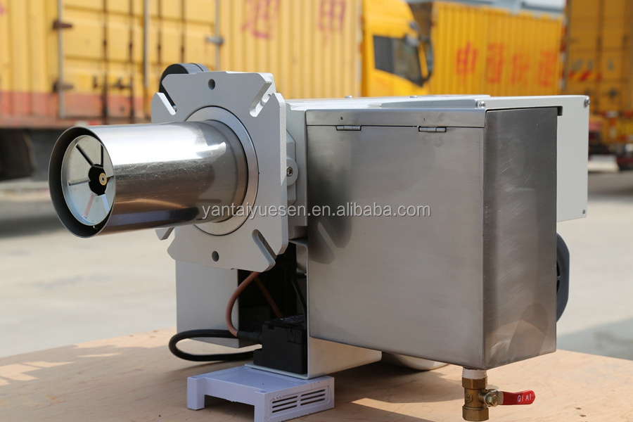 Waste oil burner system /used vegetable oil burner for steam boiler