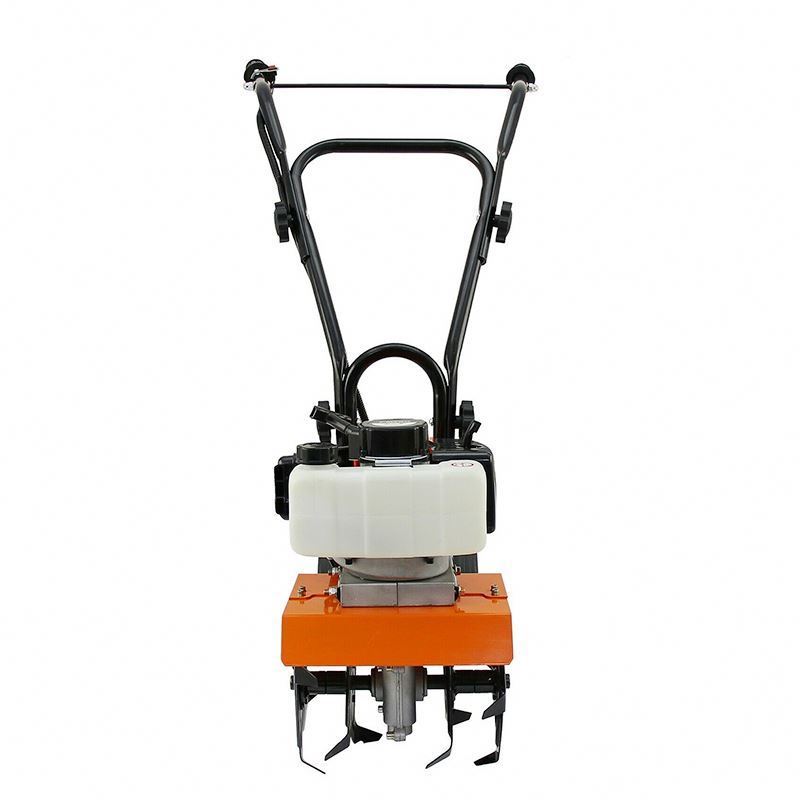 2 Stroke 52cc Hand Held Garden Tiller Gasoline Cultivator Agriculture Machine