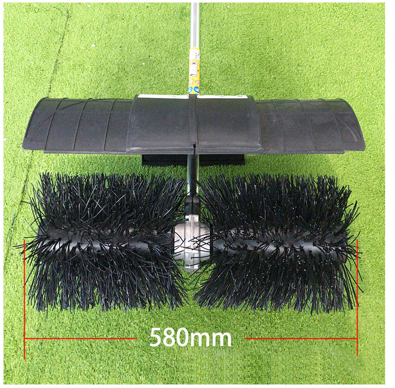 SWP-MM680 Portable Artificial Grass Sweeper Lawn Mower Grass Brush Sweeper Machine for Artificial Grass Playground