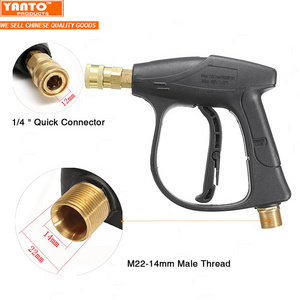 High Pressure Car Washer Set With 5 Nozzle Wash Kit Sprayer Gun and Adjustable Foam Cannon With 1/4" Quick Connector