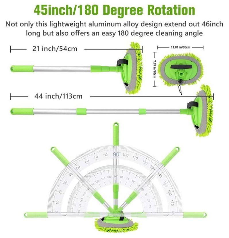 Car Wash Chenille Microfiber Brush Mop Car Cleaning Kit