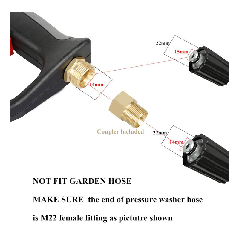 High Pressure Car Washer Spray Gun Garden Water Gun Washer Tools