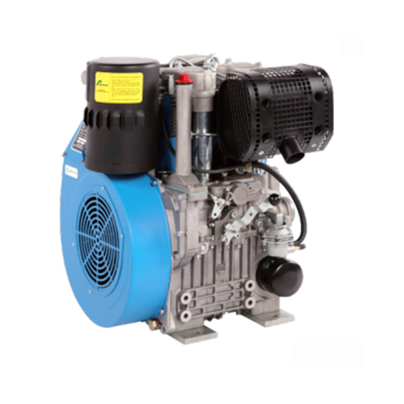 JJ292F 2 Double Cylinder Small Diesel Engine with Air-cooling Machinery Engines