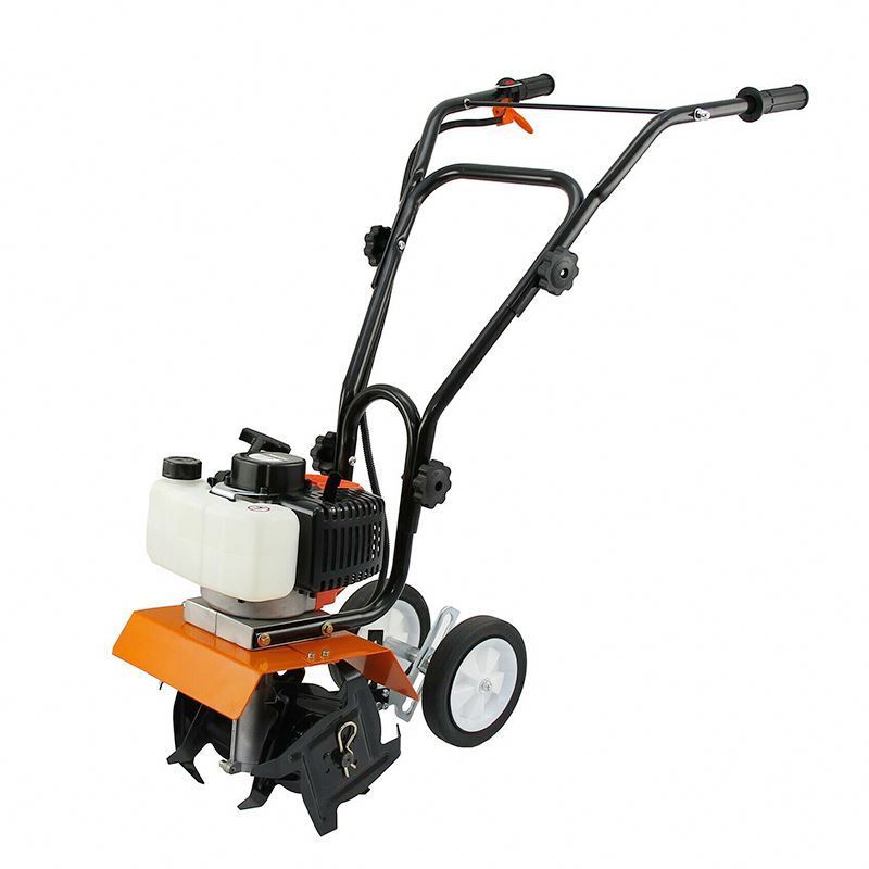 2 Stroke 52cc Hand Held Garden Tiller Gasoline Cultivator Agriculture Machine