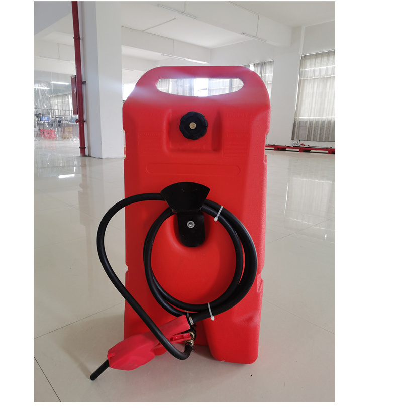 Mobile Small Fuel Tank Refueling Equipment 14 Gal Manual Pump Small Diesel Fuel Tank