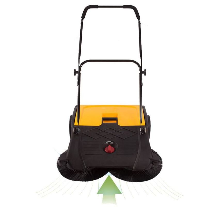 Sweeper-750 Industries Easy Manual Warehouse Floor Carpet Sweeper Heavy Duty Road Leaf Sweeper