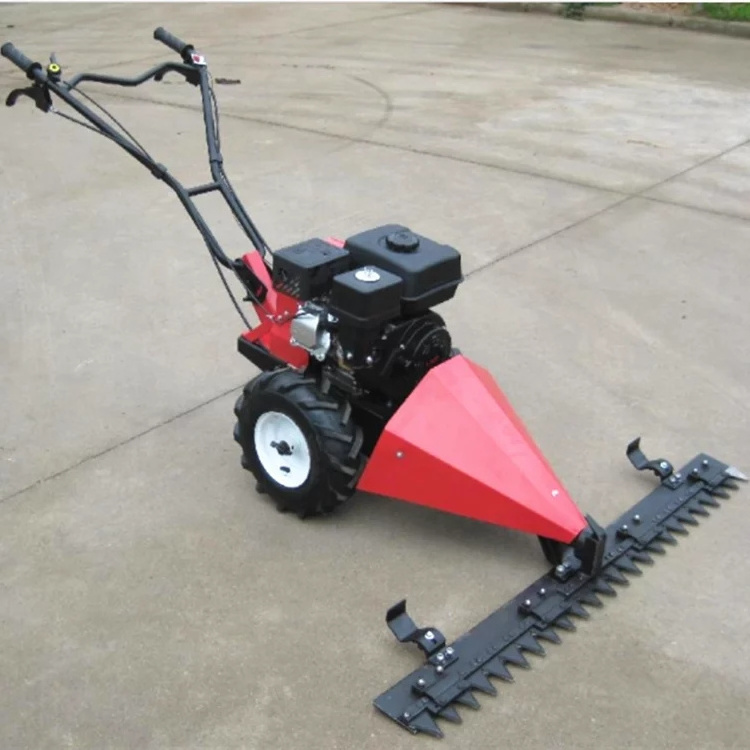 SW-02-7.0 Grass Lawn Mower 7HP Gasoline Sickle Bar Mower Scythe Mower 80CM cutting blade